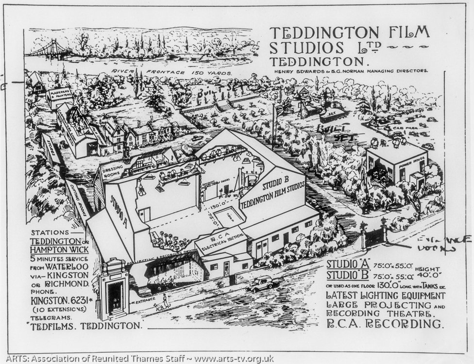 Teddington as film studio, early 1900s