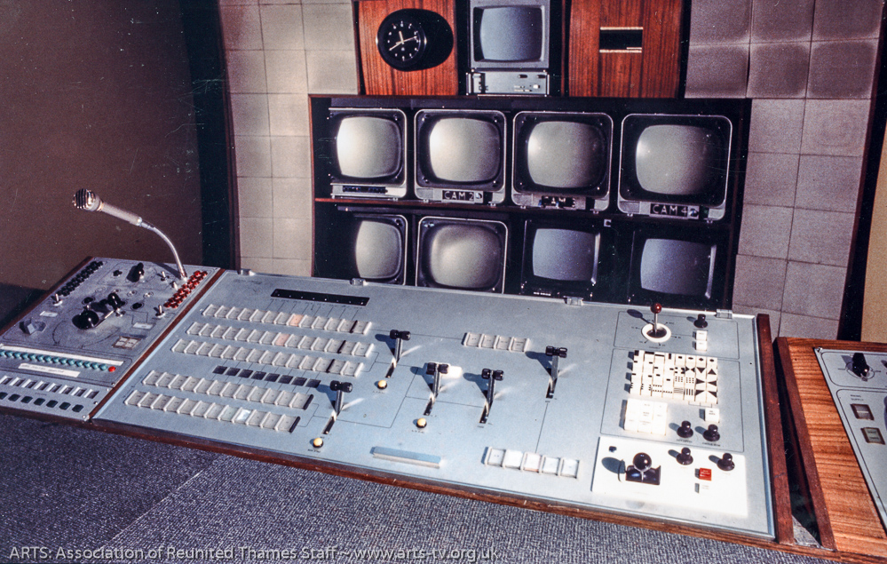 Studio 3 Production Control for colour. Installed November 1969
