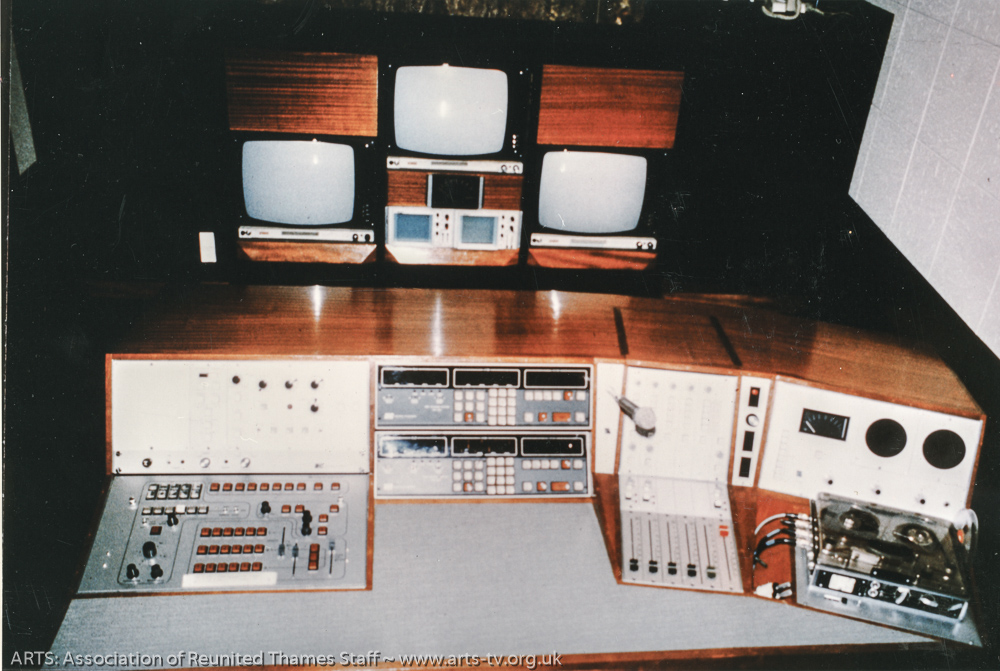 First Timecode Edit Suite, 1975. Joe McCarthy design. Plus AVR2s